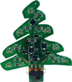 Whadda WSSA1783 - Soldeerkit - SMD-kerstboom met USB-aansluiting - Groen