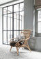 MUST Living Lounge chair Catania,95x75x80 cm, Natural rattan