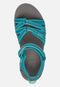 Teva Tirra - Wandelsandalen - Watervast en sneldrogend - Blauw - Maat 37