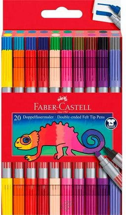 Set Viltstiften Faber-Castell Doosje 5 Stuks
