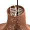 Light & Living Hanglampenkap Viggo - Bruin - Ø50cm - Bohemian - Hanglampen Eetkamer, Slaapkamer, Woonkamer