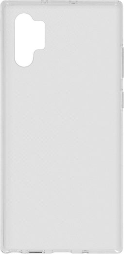 Hoesje Siliconen Geschikt voor Samsung Galaxy Note 10 Plus - Softcase Backcover smartphone - Transparant