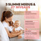 Vulpes Goods® BabyCare - Elektrische Borstkolf - Handsfree Draagbaar 3 Modes - Premium White & Baby Pink (2 stuks)