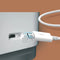 Tandenborstelhouder - wit - tandpasta dispenser - tandenborstelhouder electrische - badkamer organizer - opbergbox