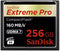 Sandisk Extreme PRO CF - CompactFlash 256GB - 160MB/s lezen 140MB/s schrijven