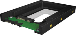 Icy Box IB-2538STS - HDD-inbouwframe 2,5 inch naar 3,5 inch - Ondersteunt SATA III tot 6 Gbit/s