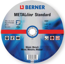 Berner 38290 Snijschijf METALline standaard 125x1x22.2 P