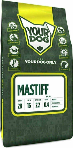 Yourdog Mastiff Rasspecifiek Puppy Hondenvoer 6kg | Hondenbrokken