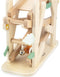 Janod Sweet Cocoon - Houten Mierenloper - 4 Rollende Mieren - Bel Bij Finish - Educatief Speelgoed