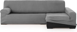 Hoes voor chaise longue met lange armleuning rechts Eysa ULISES Grijs 170 x 110 x 310 cm