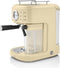 Swan One Touch Espressomachine – Gemalen Koffie & Koffiepads – Creme