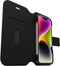 OtterBox Strada - Flip Cover - Schokbestendig met Kaarthouder - Zwart (iPhone 14)
