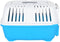 vidaXL - Reismand - 55x36x36 - cm - polypropeen - wit - en - blauw