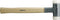Halder SUPERCRAFT 3366.050 Kunststof hamer Ergonomische handgreep, Hard, Terugslagvrij 990 g 365 mm 1 stuk(s)