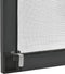Vliegenhor Aluminium - Raamhor 130 x 150 cm - Zwart