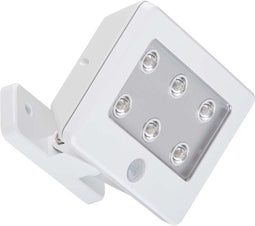 BRILONER KOLLIG - LED Wandlamp op batterijen - Bewegingssensor IP54 12 cm 6500K wit