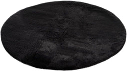 Badematte Rabbit 125 Dunkelgrau Ø 100cm RUND - Stylish Home Decor Rug