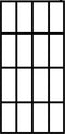 vidaXL - Inloopdouchewand - 100x195 - cm - transparant - gehard - glas