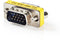Nedis CCVC59811ME - VGA adapter - HD15 mannelijk naar HD15 mannelijk
