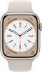 Apple Watch Series 8 - Smartwatch - Temperatuurregistratie en Crashdetectie - Sterrenlicht Aluminium