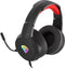 Genesis Neon 200 - Gaming Hoofdtelefoon - RGB Verlichting - Rood Zwart