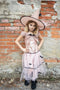 Great Pretenders Verkleedkledij Glam Witch - Heksenjurk met hoed - Roze - Maat 5-6 jaar