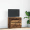 vidaXL - Tv-meubel - 60x35x54 - cm - bewerkt - hout - oud - houtkleurig