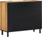 vidaXL - Dressoir - 90x33x75 - cm - massief - mangohout - bruin