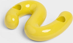 &Klevering kandelaar Scribble Geel