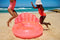 Sunnylife Pool FloatsLuxe Pool Ring Shell Neon Coral