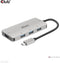 Club 3D CLUB3D - USB Gen2 Type-C naar 4x USB Type-A Hub - 10Gbps - Aluminium