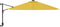 vidaXL - Wandparasol - 290 - cm - geel