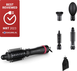 Rowenta CF634LF0 - Heat Brush - 800 W - 3 snelheden - Zwart Rood