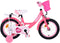 Volare Ashley Kinderfiets - Meisjesfiets - 14 inch - Donkerroze/Wit