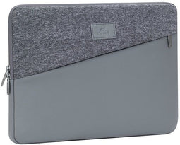 Rivacase 7903 - Notebook sleeve - Bescherming tegen vallen en krassen - Grijs