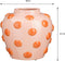 Mica Decorations Smiley Vaas - H33 x Ø30 cm - Keramiek - Lichtroze, Oranje