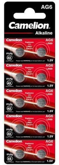 Camelion 12051006 - Alkaline Batterij - 53mAh - 2,15mm hoog