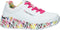Skechers Uno Lite - Meisjes Sneakers - Multicolour - Wit (2024)