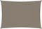 vidaXL - Zonnescherm - rechthoekig - 4x5 - m - oxford - stof - taupe
