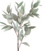 PTMD Leaves Plant Eucalyptus Kunsttak - 44 x 30 x 85 cm - Grijs/Groen