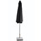 SenS-Line - Parasol Salou Stokparasol - Ø300 cm - 8-ribs- Polyester - Antraciet - Zonder Parsolvoet