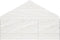 vidaXL - Prieel - met - dak - 4,46x5,88x3,75 - m - polyetheen - wit