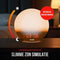 DistinQ Wake-Up Light - Wekkerradio - Dubbele wektijd Slaaphulp USB aansluiting - Houtkleurig