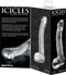 Pipedream Icicles No. 61 G Spot Glazen Dildo - Transparant