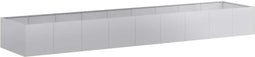 vidaXL - Plantenbak - 360x80x40 - cm - gegalvaniseerd - staal