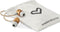 Energy Sistem Eco Cherry Wood - In-ear Oordopjes - Duurzaam Hout en Hennep - Bruin