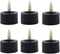 led waxinelichtjes zwart - 6 stuks