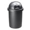 Rotho - Afvalemmer 10 l ROLL BOB zwart