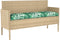 vidaXL - Ligbedkussen - Bladerenpatroon - 150x40x8 - cm - Oxford - Stof