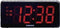 Lenco CR-30 - Wekker - FM radio met snooze en slaaptimer - Zwart